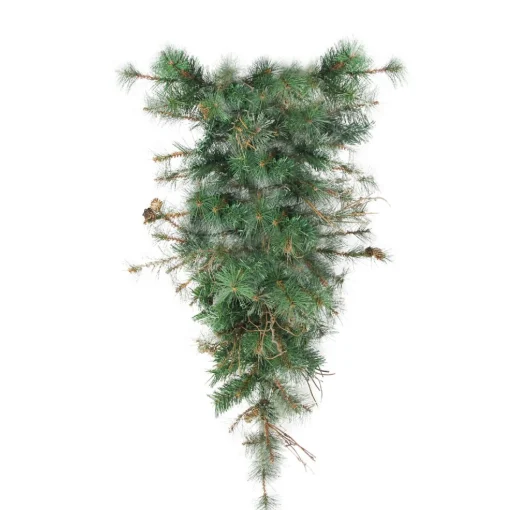 Unlit Teardrops*Northlight 36" Green Country Mixed Pine Artificial Christmas Teardrop Swag - Unlit