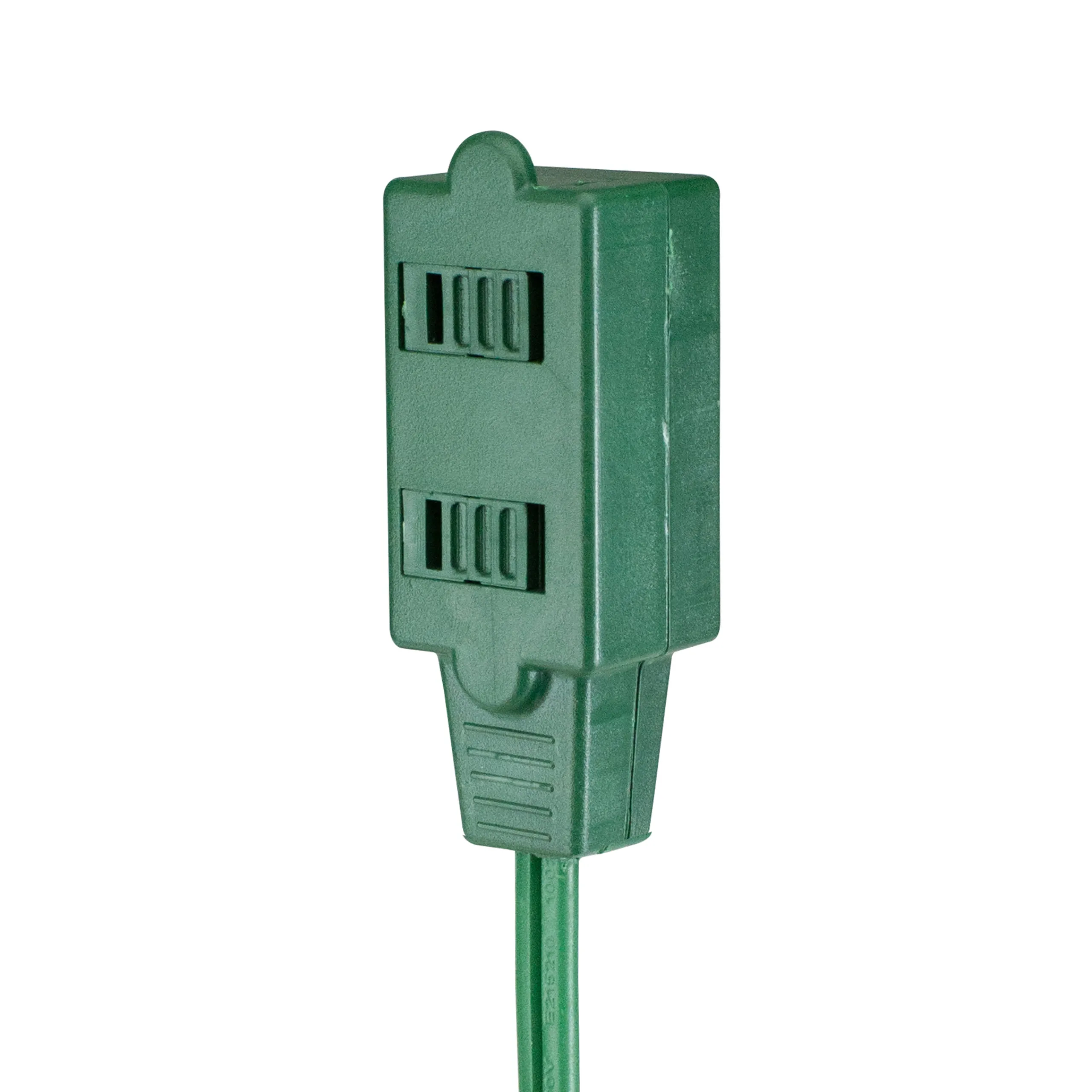 Northlight 9' Green Indoor Extension Power Cord With 9-Outlets And Safety Locks