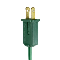 Northlight 9' Green Indoor Extension Power Cord With 9-Outlets And Safety Locks