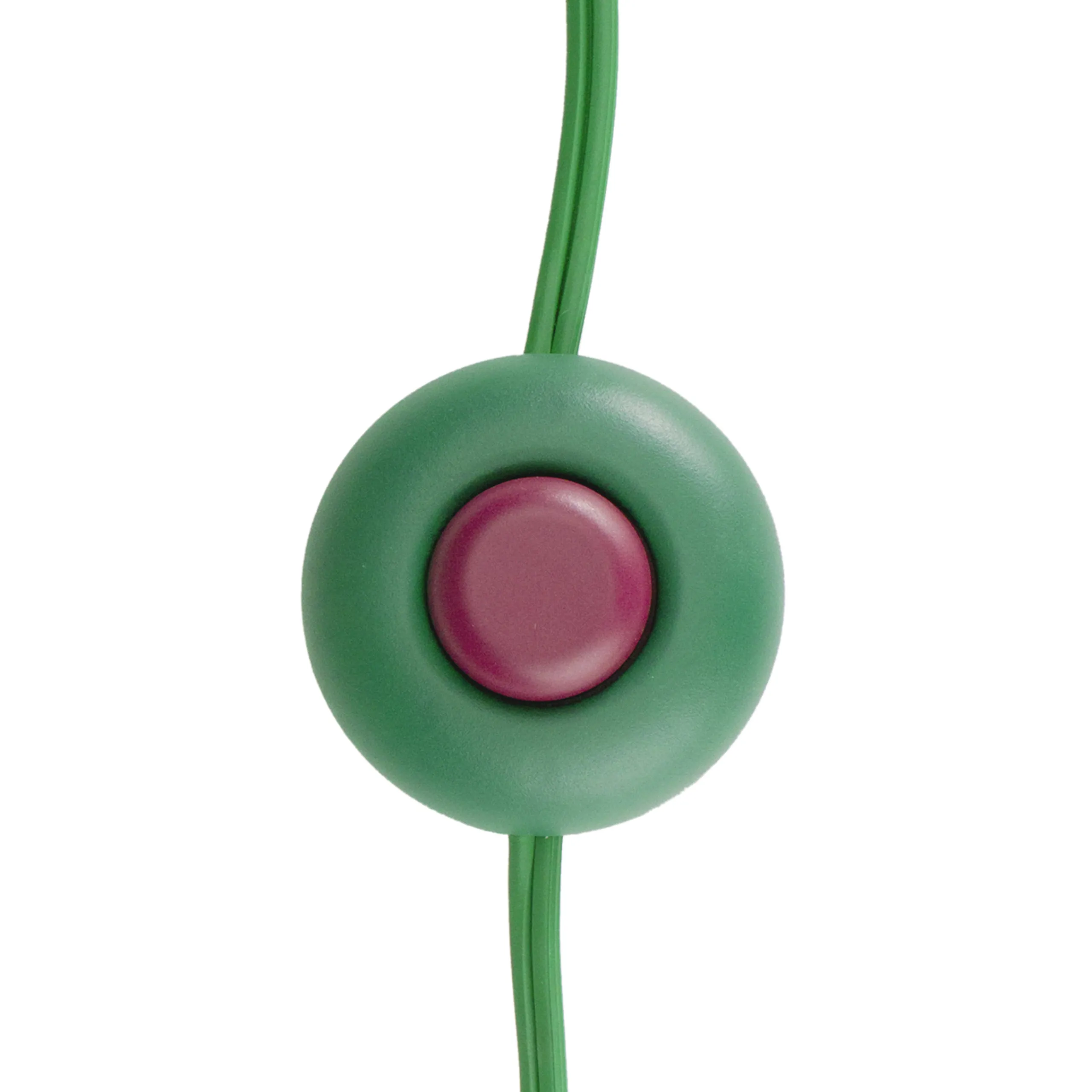 Northlight 9' Green Indoor Power Extension Cord With 3-Outlets And Safety Lock