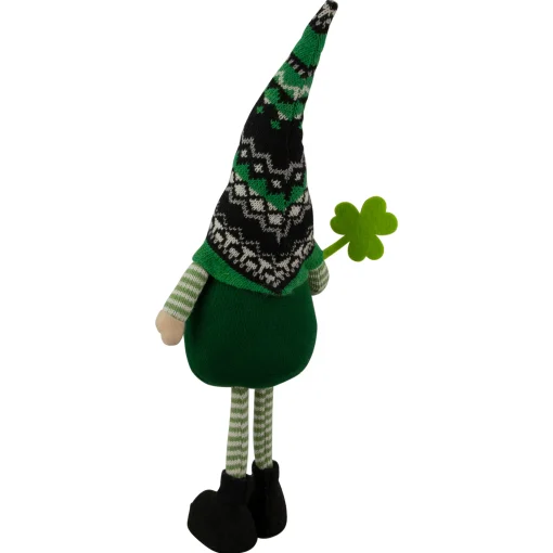 Northlight 20" Green Leprechaun Boy Gnome Standing St Patrick's Day Figure