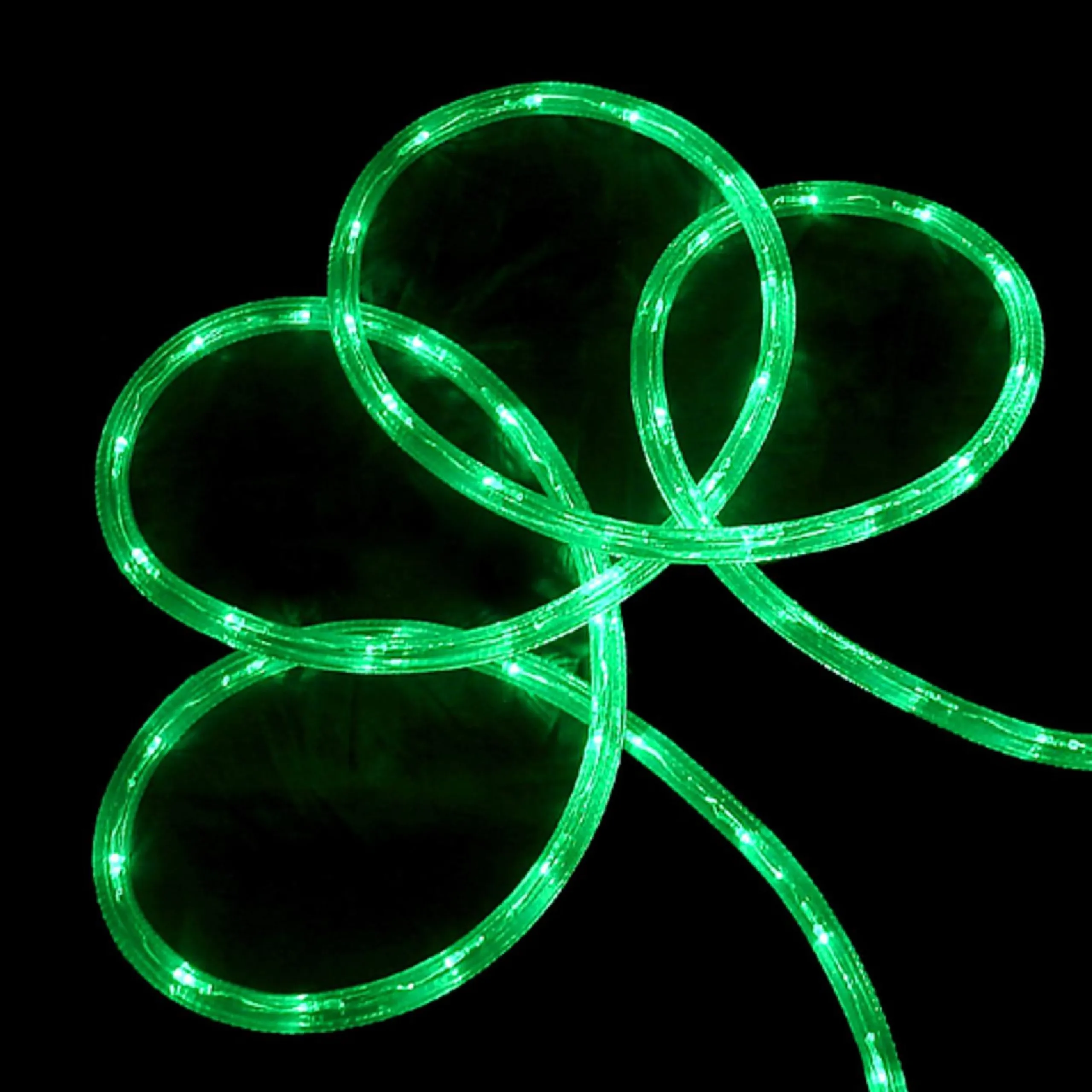 Sienna 102' Green Outdoor Decorative Christmas Rope Lights