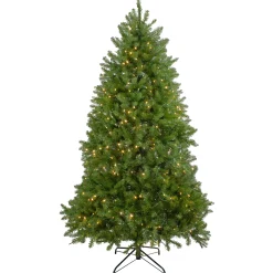 Northlight 9 And 9.5 Feet Tall>9' Green Pre-Lit Medium Northern Pine Artificial Christmas Tree - Clear Led Lights