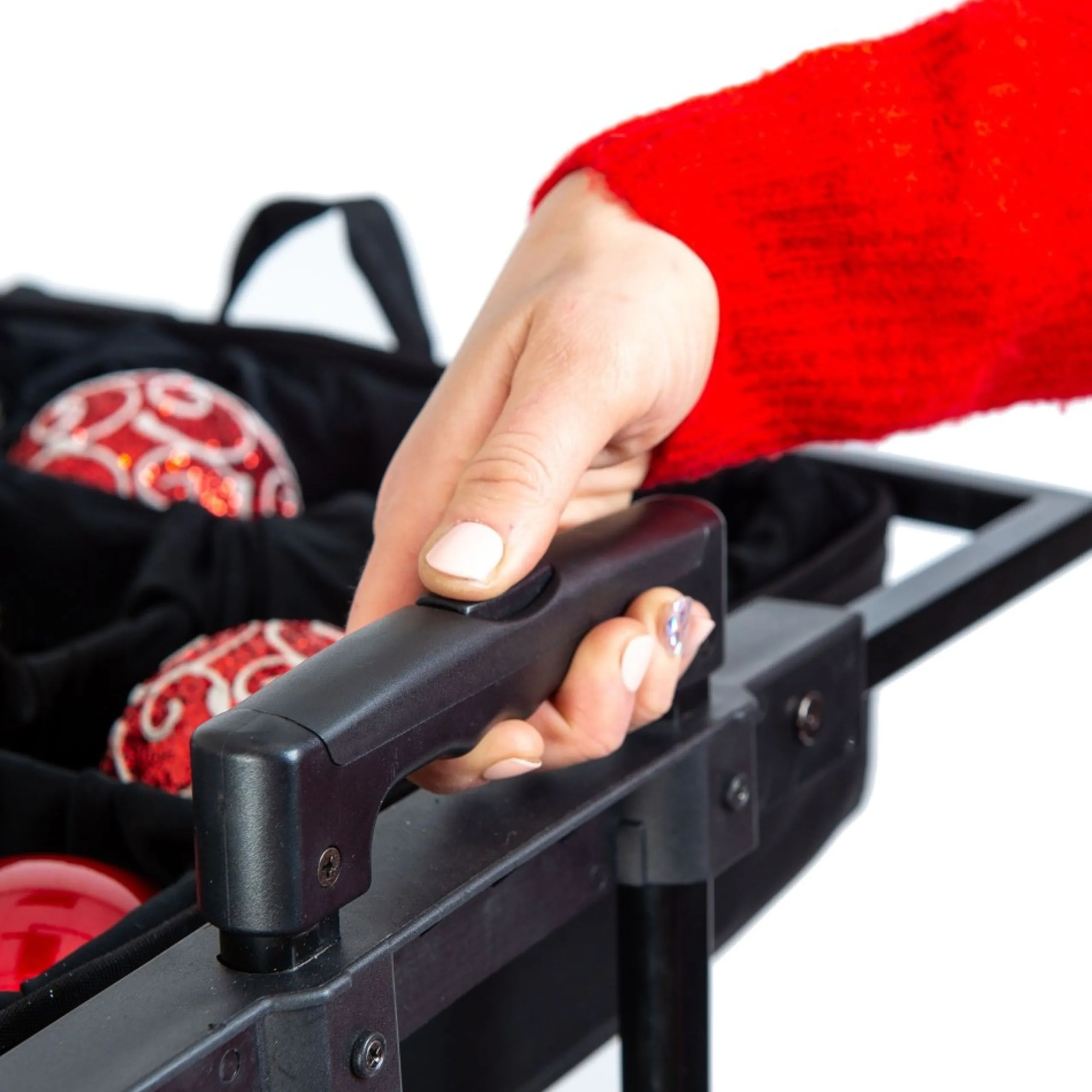 Decoration Storage*Tree Keeper 27" Green Unique 5 Tray Adjustable Telescoping Christmas Ornaments Storage Bag