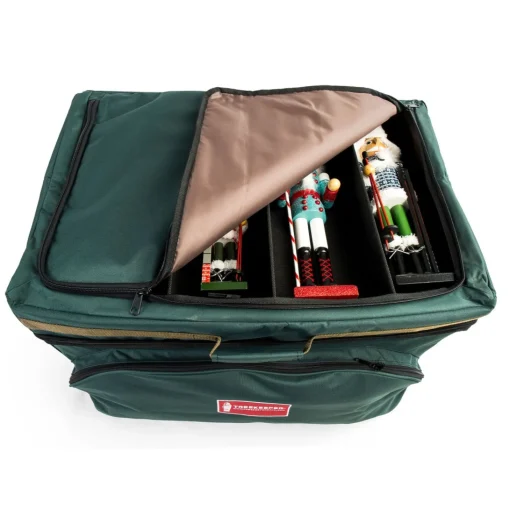 Decoration Storage*Tree Keeper 27" Green Unique Top Pocket Christmas Ornaments Storage Bag