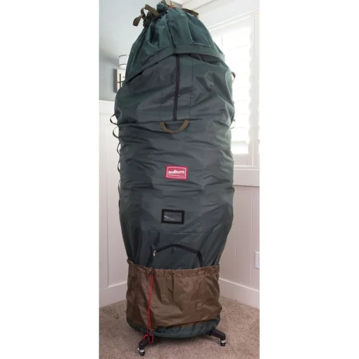 Decoration Storage*Tree Keeper 95" Green Upright Christmas Tree Large Storage Bag With Rolling Tree Stand