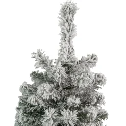 Northlight Unlit Traditional Trees></noscript>6.5' Heavily Flocked Madison Pine Artificial Christmas Tree, Unlit