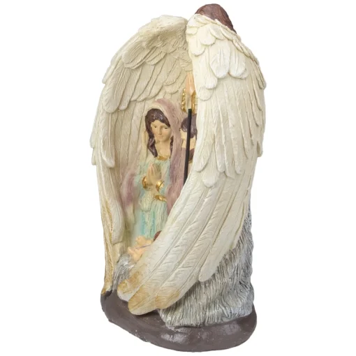 Nativities*Northlight 11.25" Holy Family And Angel Christmas Nativity Decoration
