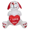 Northlight 4' Inflatable Lighted Valentine's Day Doggie Outdoor Decoration
