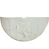 48 Inch And Smaller*Northlight 48" Ivory White Merry And Bright Christmas Tree Skirt