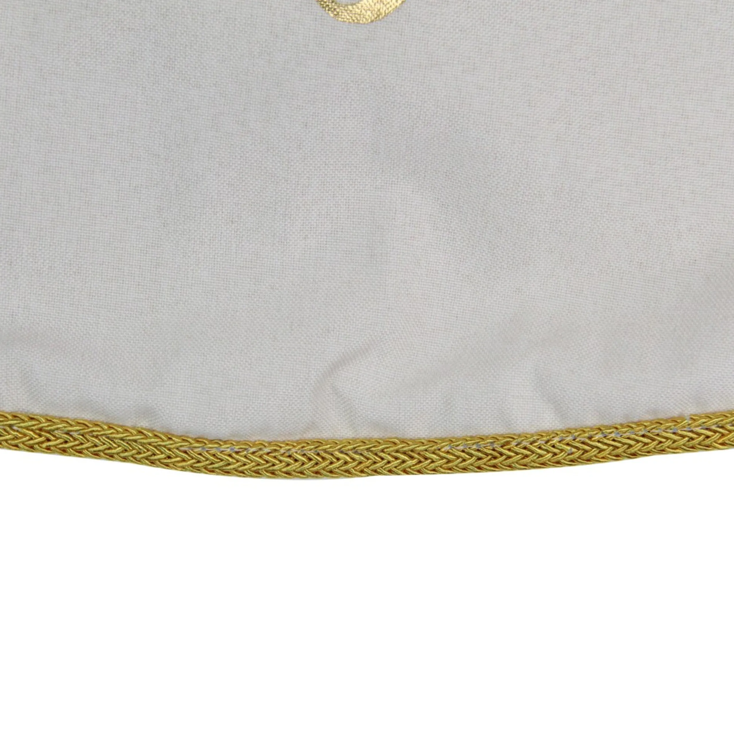 48 Inch And Smaller*Northlight 48" Ivory White Merry And Bright Christmas Tree Skirt