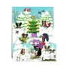 Advent Calendars*Alexander Taron 11.5" Korsch Advent Cartoon Forest Animals Christmas Wall Decoration