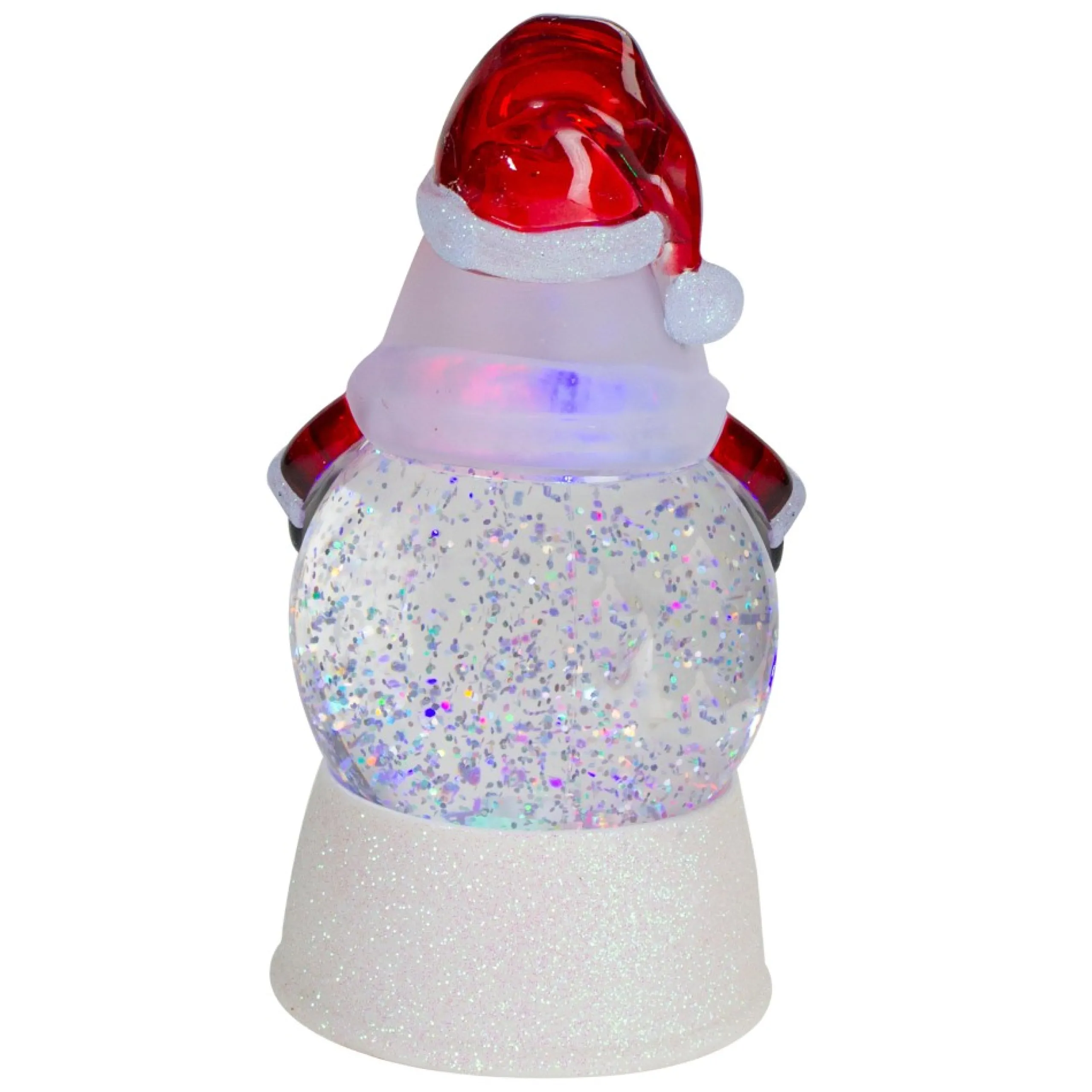 Snow Globes*Northlight 7" Led Lighted Color Changing Santa Christmas Snow Globe