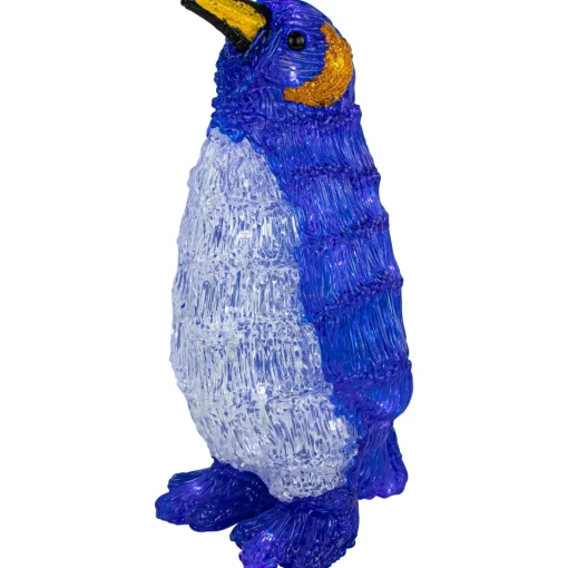 Outdoor Decorations*Northlight 12.5" Led Lighted Commercial Grade Acrylic Penguin Outdoor Christmas Decoration