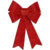 Bows*Northlight 17" Led Lighted Red Tinsel Bow Christmas Decoration With Color Changing Lights