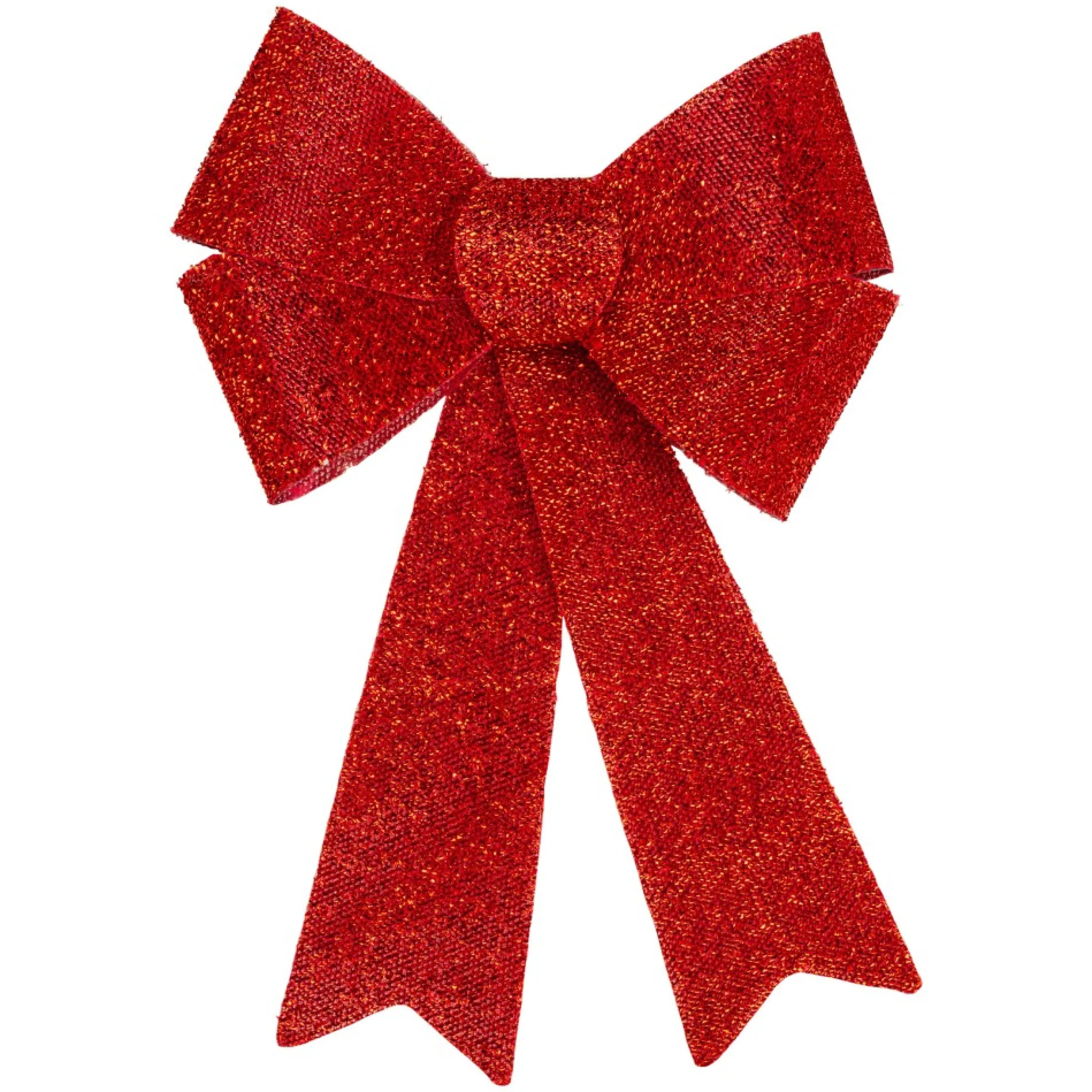 Bows*Northlight 17" Led Lighted Red Tinsel Bow Christmas Decoration With Color Changing Lights