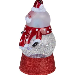 Snow Globes*Northlight 5.75 Led Lighted Santa Claus Christmas Snow Globe