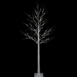 Northlight Twig Trees></noscript>4' Led Lighted White Birch Christmas Twig Tree - Warm White Lights