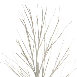 Northlight Twig Trees></noscript>6' Led Lighted White Christmas Twig Tree - Warm White Lights