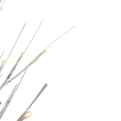 Northlight Twig Trees></noscript>6' Lighted Christmas White Birch Twig Tree Outdoor Decoration - Warm White Led Lights