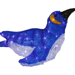 Outdoor Decorations*Northlight 16" Lighted Commercial Grade Acrylic Swimming Penguin Christmas Display Decoration