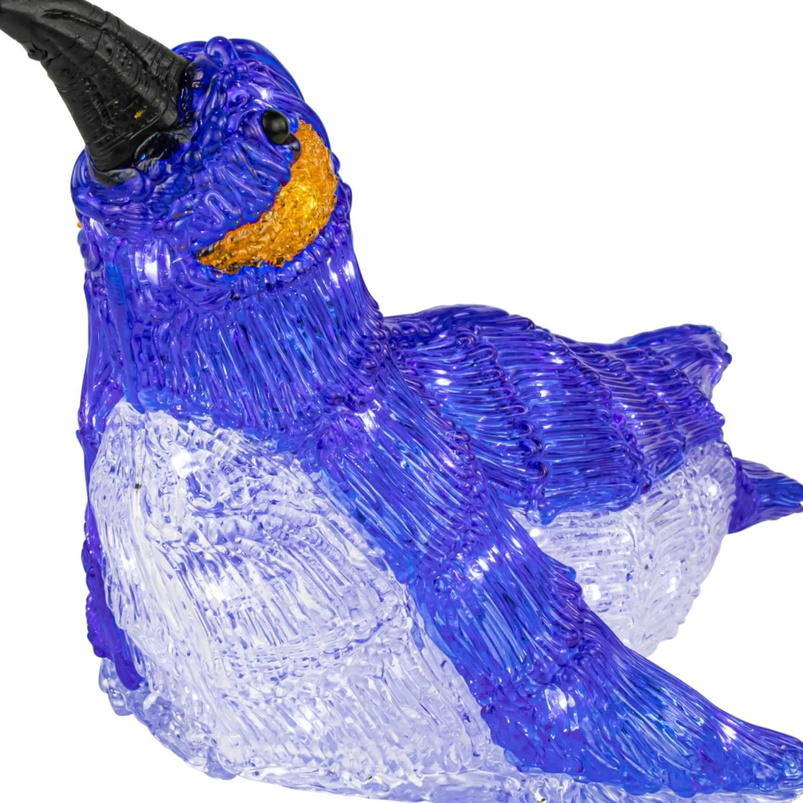 Outdoor Decorations*Northlight 16" Lighted Commercial Grade Acrylic Swimming Penguin Christmas Display Decoration