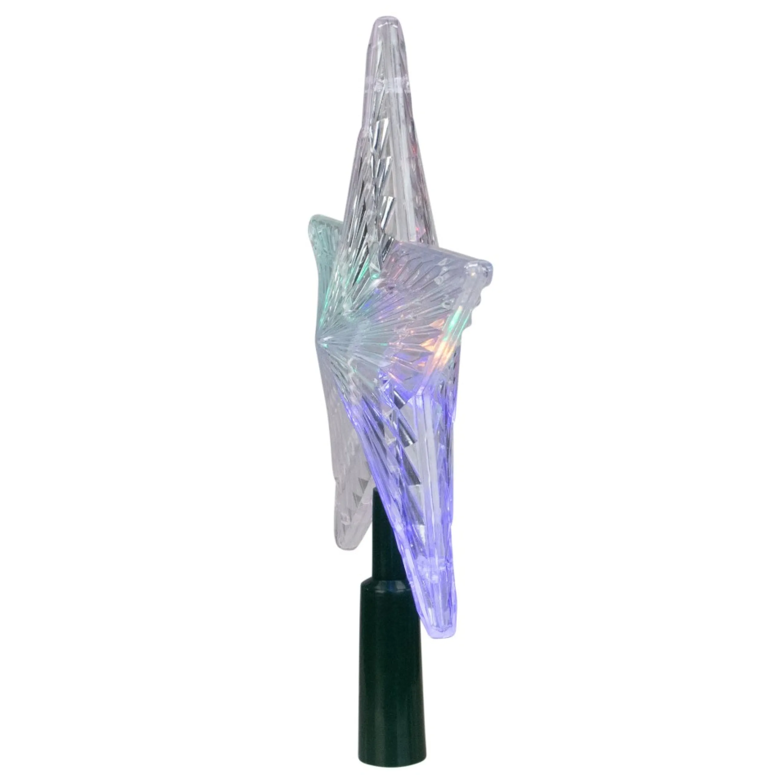 Star Tree Toppers*Kurt Adler 8.5" Lighted Led Color Changing Star Christmas Tree Topper - Multi Lights