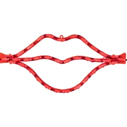Northlight 17.5" Lighted Red Lips Valentine's Day Window Silhouette Decoration
