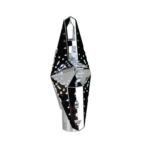 Star Tree Toppers*Mr. Christmas 11.5" Lighted Silver Kaleidoscope Star Christmas Tree Topper - Cool White Lights