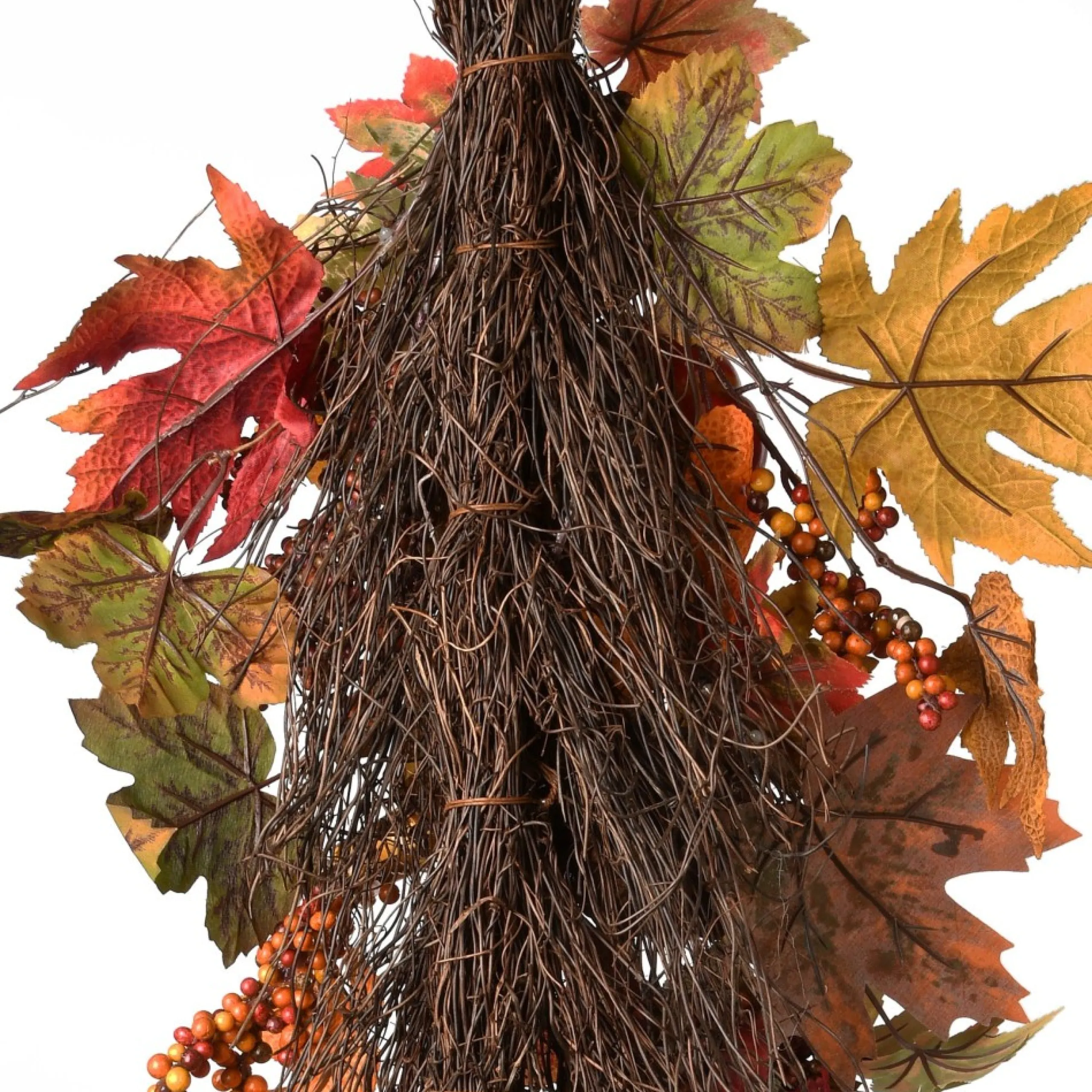 Unlit Teardrops*National Tree Company 26" Maple Leaf Artificial Fall Harvest Teardrop