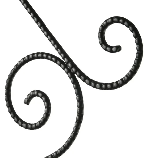 Wreath Accessories*National Tree Company 17" Matte Black Steel "Boo" Halloween Wreath Hanger