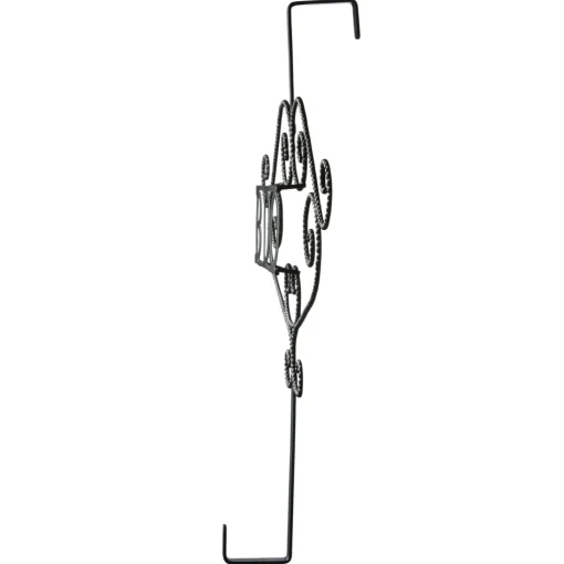 Wreath Accessories*National Tree Company 17" Matte Black Steel "Boo" Halloween Wreath Hanger