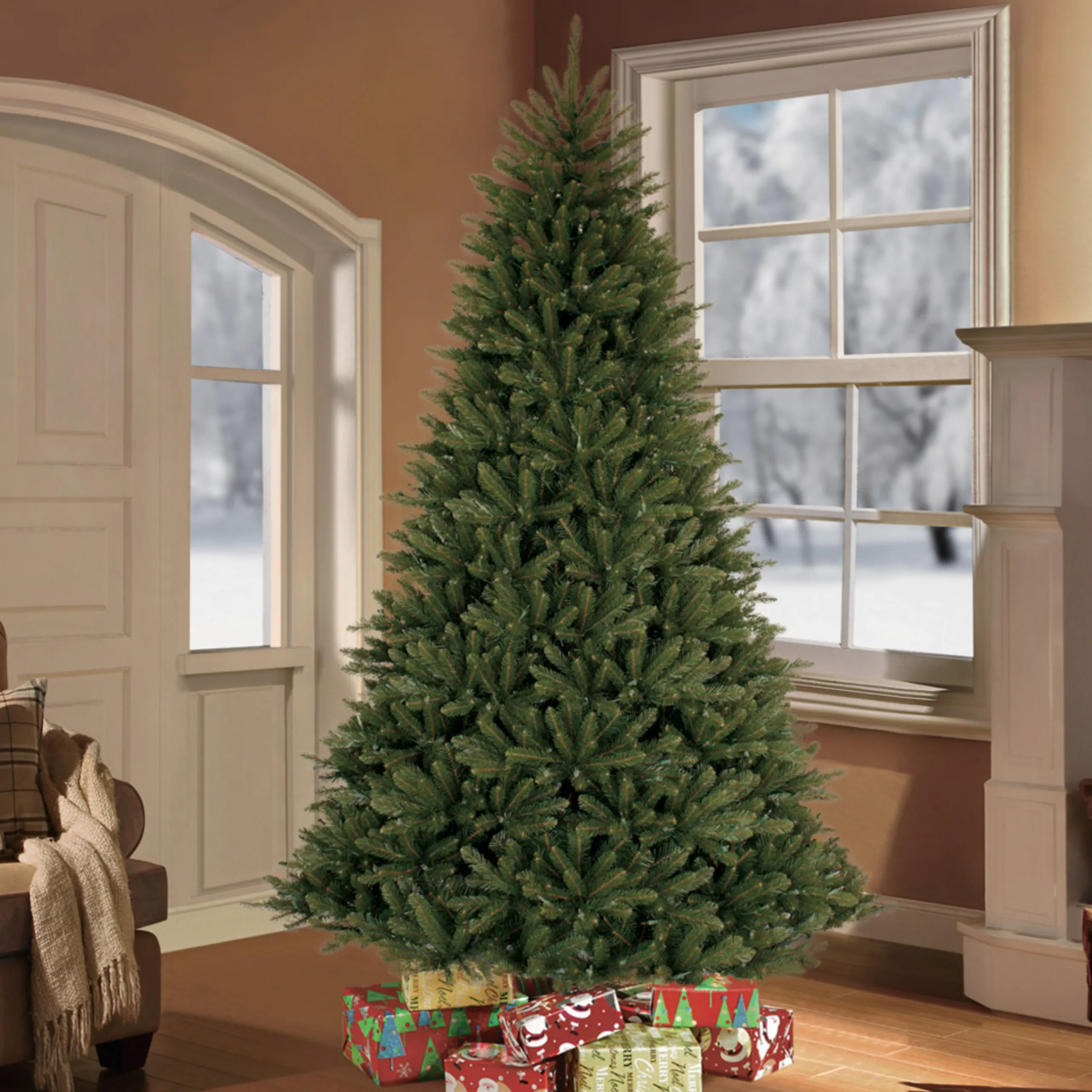 CC Christmas Decor Unlit Traditional Trees>7' Medium Fraser Fir Artificial Christmas Tree – Unlit