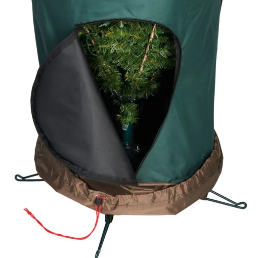 Decoration Storage*Northlight 89" Medium Green Upright Christmas Tree Protective Storage Bag - For Artificial Trees