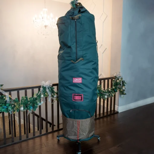 Decoration Storage*Northlight 89" Medium Green Upright Christmas Tree Protective Storage Bag - For Artificial Trees