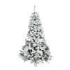 Northlight 9 And 9.5 Feet Tall>9' Medium Heavily Flocked Pine Artificial Christmas Tree - Unlit