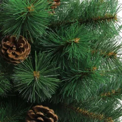 Northlight 2.5 Feet Tall And Smaller>18" Medium Royal Oregon Pine Burlap Base Artificial Christmas Tree - Unlit