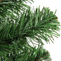Northlight 2.5 Feet Tall And Smaller>18" Medium Traditional Green Mini Pine Artificial Christmas Tree In Burlap Sack - Unlit