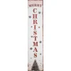 Wall & Door Decorations*Northlight 36" Merry Christmas Tree And Snowflakes Wall Sign