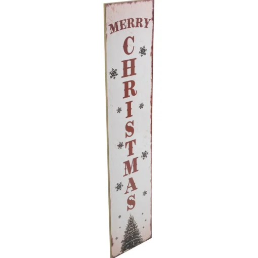 Wall & Door Decorations*Northlight 36" Merry Christmas Tree And Snowflakes Wall Sign