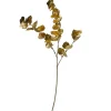 Sprays, Branches & Picks*Northlight 34" Metallic Gold Artificial Eucalyptus Spray