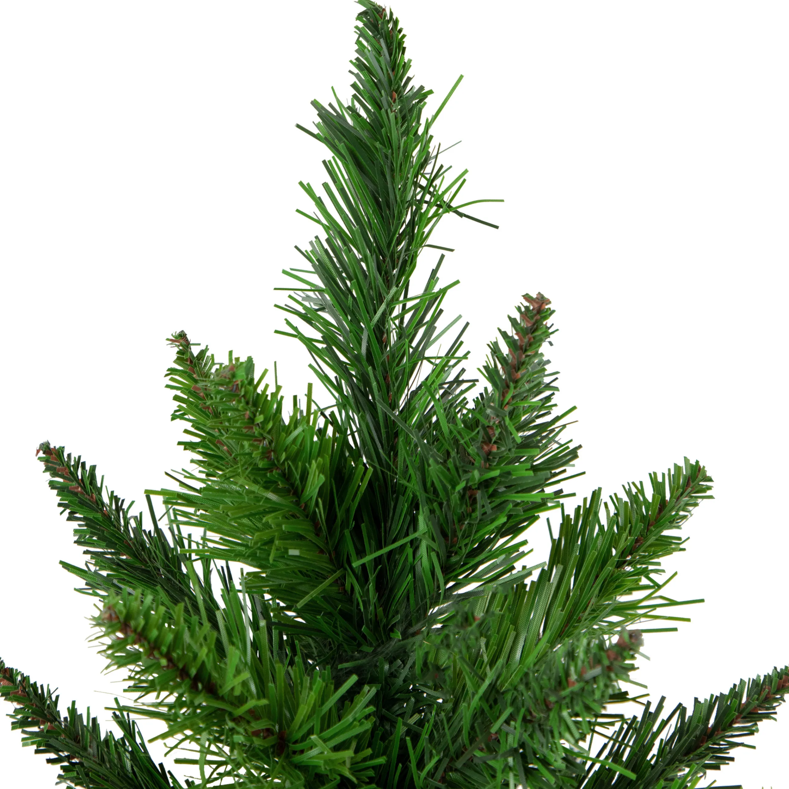 Northlight 2.5 Feet Tall And Smaller>24" Mini Balsam Pine Artificial Christmas Tree In Burlap Base, Unlit