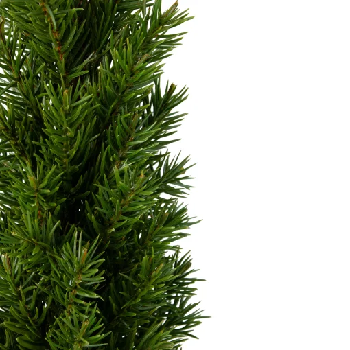 Northlight 2.5 Feet Tall And Smaller>17" Mini Fir Artificial Christmas Tree With Stone Base - Unlit