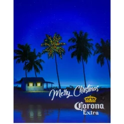 Wall & Door Decorations*Northlight 18.75" Motion Activated Musical Lighted Corona Christmas Wall Art