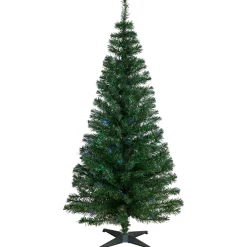 Northlight Fiber Optic Trees>6' Multi-Color Fiber Optic Pine Christmas Tree