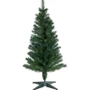 Northlight Fiber Optic Trees>4' Multi-Color Fiber Optic Pine Christmas Tree