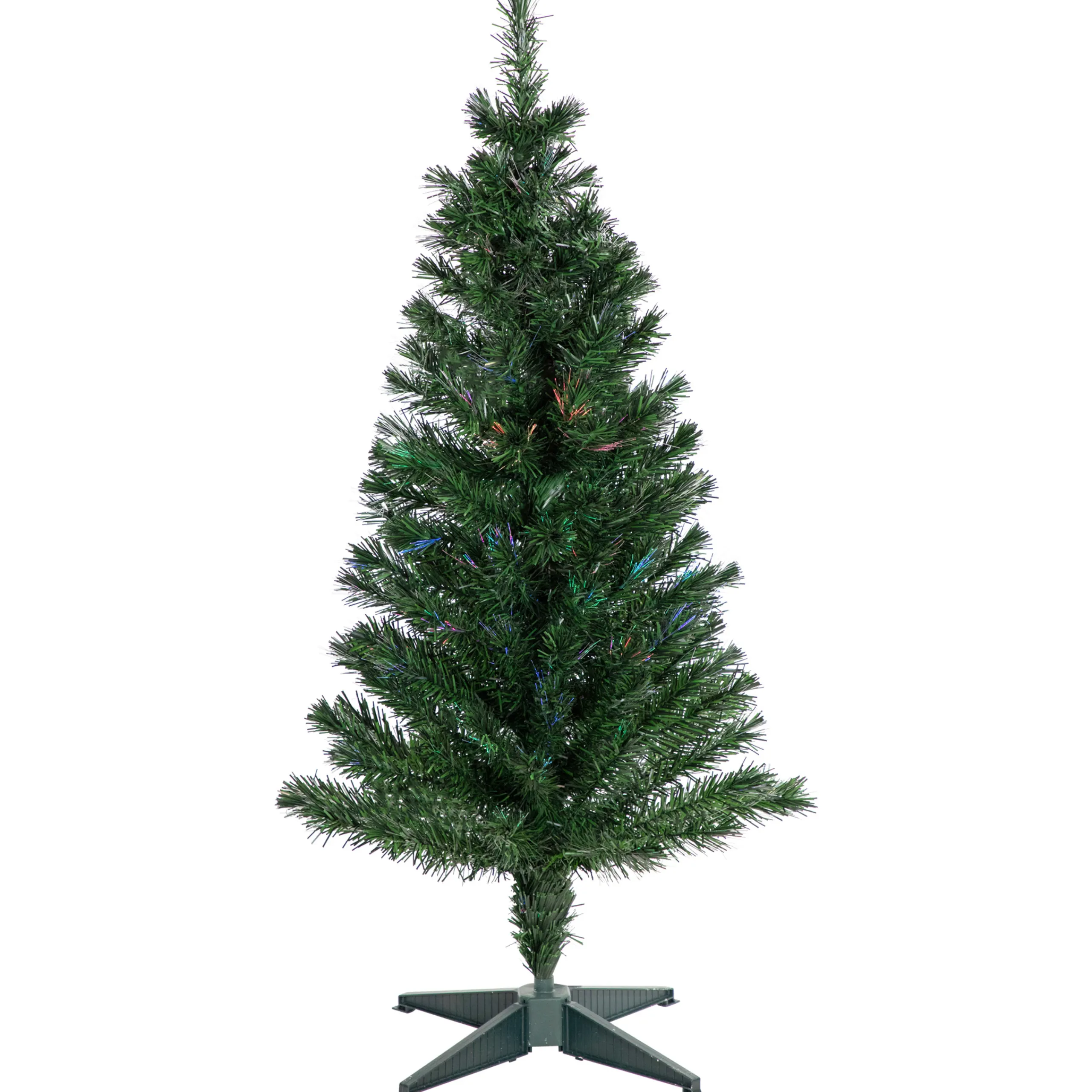Northlight Fiber Optic Trees>4' Multi-Color Fiber Optic Pine Christmas Tree