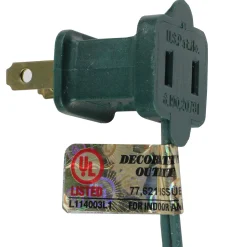 Merry and Light 210 Multi-Color Led C6 Commercial Mini Christmas Lights - 56.5 Ft Green Wire