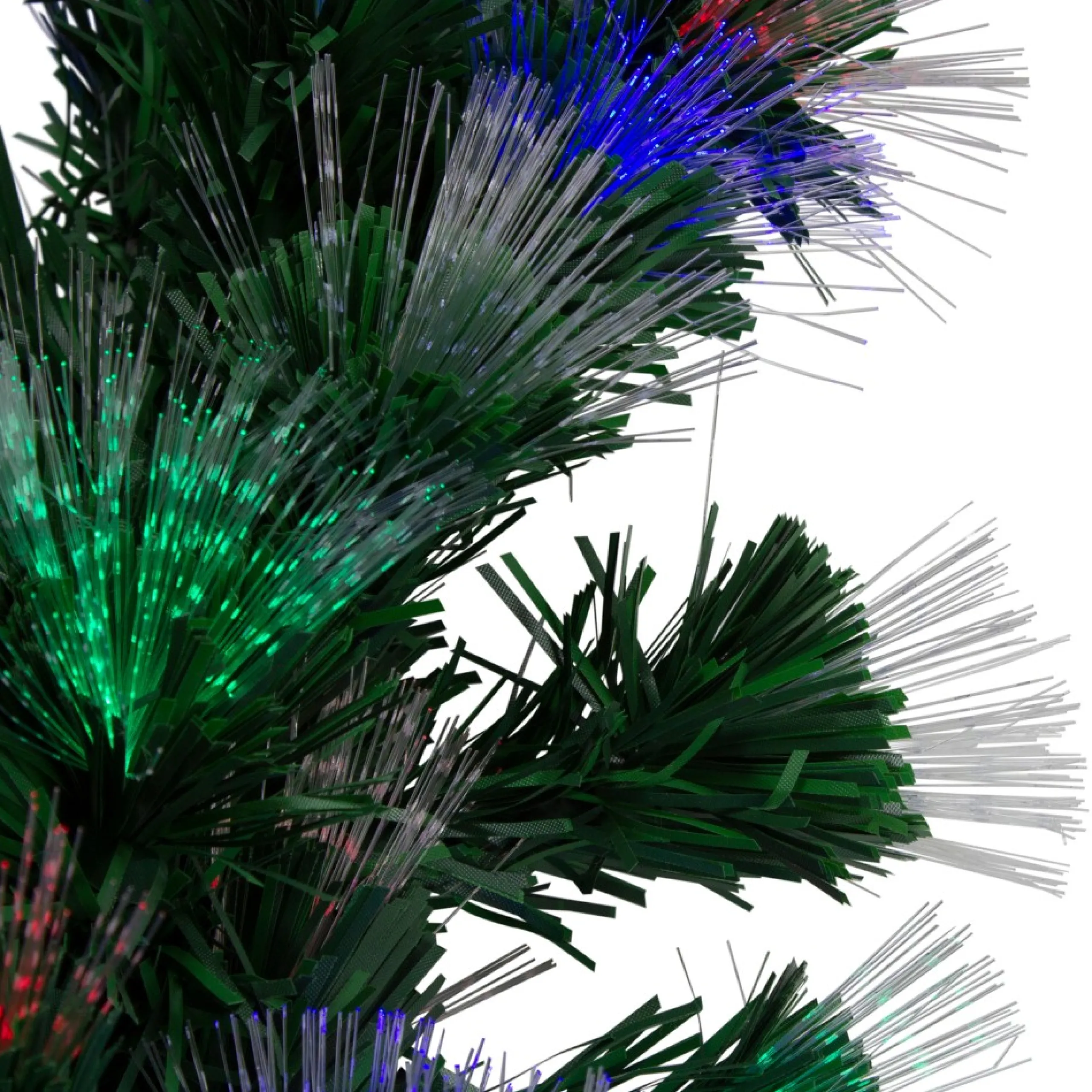 Pre-Lit Wreaths*Northlight 24" Multi-Function Coloring Changing Fiber Optic Artificial Pine Christmas Wreath