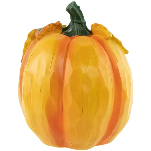 Northlight 7" Orange "Welcome Harvest" Pumpkin Fall Tabletop Decoration